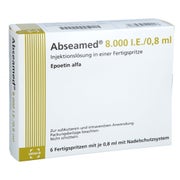Abseamed 8.000 I.E./0,8 ml 6X0,8 ml