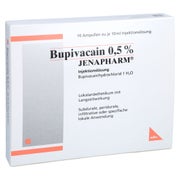 Bupivacain 0,5% Jenapharm Ampullen 10X10 ml