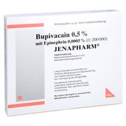 BUPIVACAIN 0,5% m.Epineph. Jenapharm Ampullen 10X10 ml