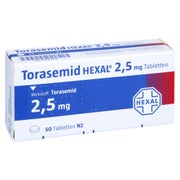 Torasemid Hexal 2,5 mg Tabletten 50 St