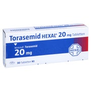 Torasemid Hexal 20 mg Tabletten 30 St
