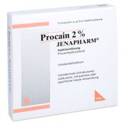 Procain 2% Jenapharm Injektionslösung Am 10X5 ml