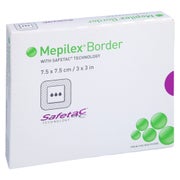 Mepilex Border Schaumverband 7,5x7,5 cm 5 St