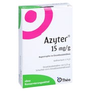 AZYTER 15 mg/g Augentropfen im Einzeldosisbehält. 6X0,25 g