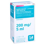 AZITHROMYCIN-1A Ph.200mg/5ml Plv.z.Susp.-Herst. 15 ml