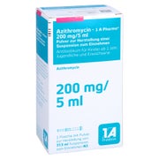 AZITHROMYCIN-1A Ph.200mg/5ml Plv.z.Susp.-Herst. 37,5 ml