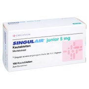 Singulair Junior 5 mg Kautabletten 100 St