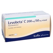Levobeta C 200mg/50mg retard Tabl. 100 St