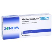 Metformin Lich 1.000 mg Filmtabletten 30 St