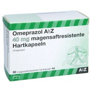 OMEPRAZOL AbZ 40 mg magensaftresistente Kapseln 50 St