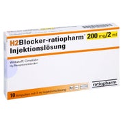 H2 BLOCKER-ratiopharm 200 mg/2 ml Injekt.-Lsg.Amp. 10X2 ml