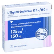L-thyrox Jod Hexal 125/150 Tabletten 50 St