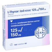 L-thyrox Jod Hexal 125/150 Tabletten 100 St