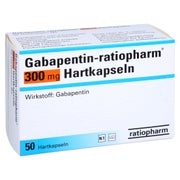 GABAPENTIN-ratiopharm 300 mg Hartkapseln 50 St