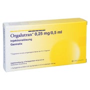 ORGALUTRAN 0,25 mg/0,5 ml Inj.-Lsg.i.e.Fertigspr. 5 St