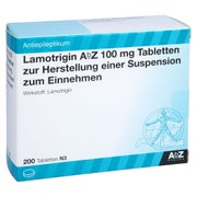 LAMOTRIGIN AbZ 100 mg Tbl.z.Herst.e.Susp.z.Einn. 200 St