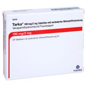 TARKA 180 mg/2 mg Tabl.m.veränd.Wirkst.-Freis. 28 St
