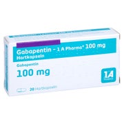 Gabapentin-1a Pharma 100 mg Hartkapseln 20 St