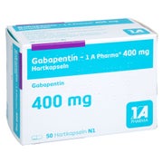 Gabapentin-1a Pharma 400 mg Hartkapseln 50 St