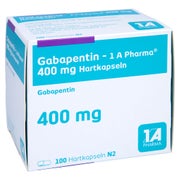 Gabapentin-1a Pharma 400 mg Hartkapseln 100 St