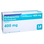 Gabapentin-1a Pharma 400 mg Hartkapseln 200 St
