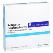 Rotigotin Neuraxpharm 8 Mg/24 H Transderm.pflaster 31 St