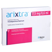 ARIXTRA 7,5 mg/0,6 ml Inj.-Lsg.i.e.Fertigspritze 7X0,6 ml