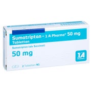 Sumatriptan-1a Pharma 50 mg Tabletten 2 St