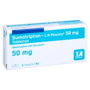 Sumatriptan-1a Pharma 50 mg Tabletten 6 St