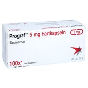 Prograf 5 mg Hartkapseln 100 St