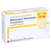 Mirtazapin Hormosan 15 mg Filmtabletten 20 St