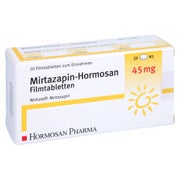 Mirtazapin Hormosan 45 mg Filmtabletten 20 St
