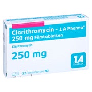 CLARITHROMYCIN-1A Ph.250mg Filmtabletten 12 St