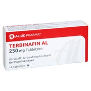 Terbinafin AL 250 mg Tabletten 14 St