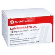 LANSOPRAZOL AL 15 mg magensaftresistente Hartkaps. 98 St