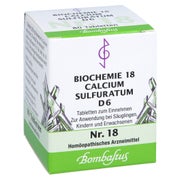 Biochemie 18 Calcium sulfuratum D 6 Tabl 80 St