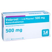 VALPROAT-1A Pharma 500 mg Retardtabletten 50 St