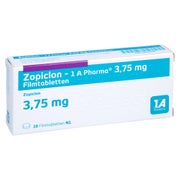 ZOPICLON-1A Pharma 3,75 mg Filmtabletten 10 St