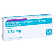 ZOPICLON-1A Pharma 3,75 mg Filmtabletten 20 St
