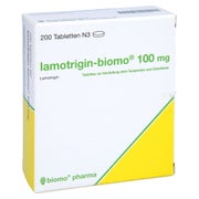 LAMOTRIGIN-biomo 100 mg Tbl.z.Herst.e.Susp.z.Einn. 200 St