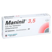 Maninil 3,5 Tabletten 30 St