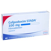 Cefpodoxim Stada 100 mg Filmtabletten 10 St