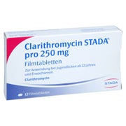 CLARITHROMYCIN STADA pro 250 mg Filmtabletten 12 St