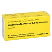 MOXONIDIN AAA-Pharma 0,3 mg Filmtabletten 50 St