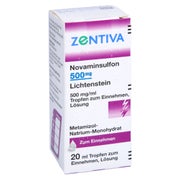 NOVAMINSULFON 500 mg Lichtenst.Tropfen z.Einnehmen 20 ml