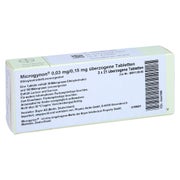 Microgynon 21 Überzogene Tabletten 3X21 St