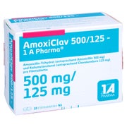 AMOXICLAV 500/125-1A Pharma Filmtabletten 10 St