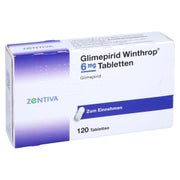 Glimepirid Winthrop 6 mg Tabletten 120 St