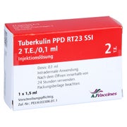 TUBERKULIN PPD RT23 AJV 2 T.E./0,1 ml Inj.-Lsg. 1,5 ml