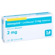 Glimepirid-1a Pharma 2 mg Tabletten 30 St